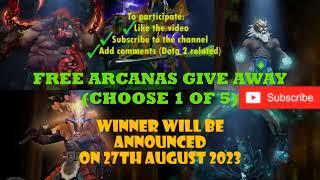 August 2023 Arcana Giveaway Winner Announcement - Monthly Gift Prize Arcana Giveaway