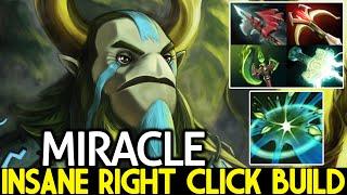 MIRACLE [Nature's Prophet] Godlike Carry NP with Right Click Build Dota 2