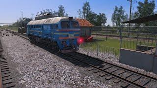 Trainz Railroad Simulator 2019 сценарий "Царское Золото" Лесногорск-Озёрное