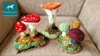 Have you heard of FUDGE AND MABEL and do you love MUSHROOMS? The perfect needle felting kit!