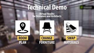 VR Tech Demo - Instant furniture swap and material change