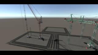 Tower Crane Set#2  (Unity3d AssetStore demo)