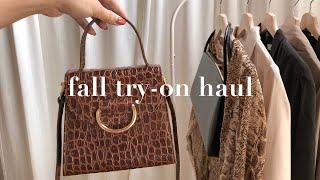 Fall Clothing Try-On Haul: Fall Fashion Trends I'm Loving 2018