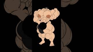 Super Satisfying Muscle Growth Sequence Animation