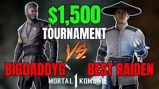 BigDaddyG(Smoke) vs BEST RAIDEN in $1,500 TOURNAMENT! (DreamHack Atlanta 2024) - Mortal Kombat 1