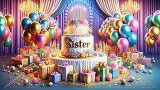 SISTER birthday song - Happy Birthday Sister