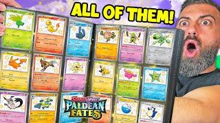 Can I Pull EVERY Shiny Pokemon From Paldean Fates!?