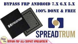 How To Bypass FRP Google Account All SPD (Spreadtrum) CPU Android 7.x 6.x 5.x