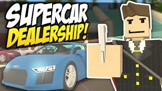 SUPERCAR DEALERSHIP - Unturned Car Shop | High Spec Vehicles!