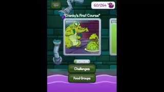 Where's My Water Cranky Level 1: Cranky's First Course 3 Ducks Walkthrough