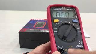 TECPEL, Palm Size Digital multimeter