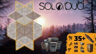 КОТ?! |  Новый Антирейд Дом на Solo/Duo  |  Раст/Rust