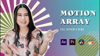 Motion Array Review: After Effects, Premiere Pro Templates