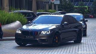 Loud BMW 535i 3.0 w/ Akrapovic Exhaust Arrival