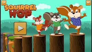 Squirrel hop html5 game made by construct 2