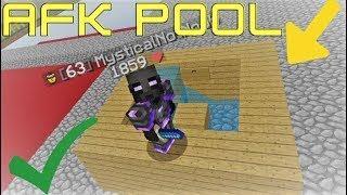 AFK Pool Tutorial! - Hypixel Skyblock (Minecraft)