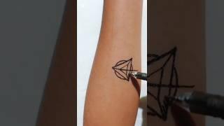 Geometric Tattoo Art  #shorts #shortfeed #tattooart