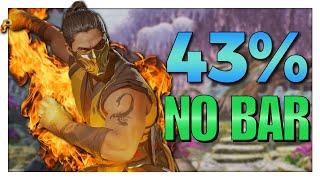 Mortal Kombat 1 - Scorpion 43% Combo Tutorial (VERY EASY!)