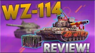 WOTB | FIRST CHINESE SUPERHEAVY! WZ-114 Full Review