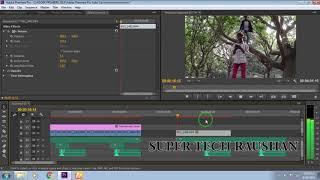 adobe premiere pro reverse effect !! Super Tech Raushan !! Reverse Effect Adobe Premiere pro cc