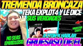 NO SEAS ENVIDIOSOKINGTEKA EXPLOT4 al REACCIONAR clip de ZTOK HABLANDO GRUESO "LE DICE SUS VERDADES