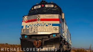 First Look! Amtrak F40PHR 231 Returns to the Rails