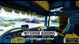 Interior Addons for Scania NextGen v1.2 | ETS2 Mods v1.40