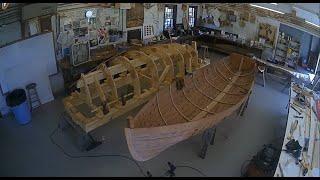 Wooden boat school  - Lapstrake construction - August 2024