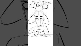 What being an animator on youtube is like  #mycharacter #hardwork #art #animationart
