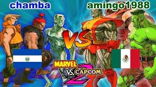 Marvel vs Capcom 2: New Age of Heroes - chamba vs amingo1988