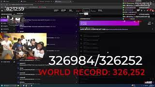 Kai Cenat now holds the NEW WORLD RECORD for most Twitch Subscribers passing Ironmouse's record