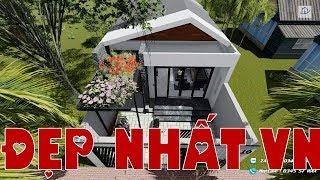 NHÀ CẤP 4 ĐẸP NHẤT VIỆT NAM ĐÂY RỒI - the most beautiful small house | Tiny house design