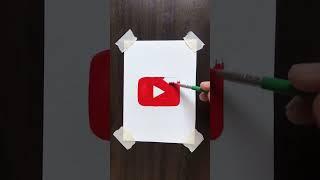Art of YouTube of logo ll art by Harsh ll