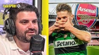 "It's a MESSY deal!" Harry Symeou REVEALS why Arsenal fans are DOUBTING Viktor Gyokeres' quality!