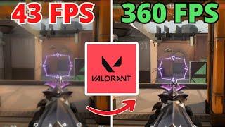 How To Fix FPS Drops, Lagging, Stuttering & Freezing On Valorant - Ultimate Guide