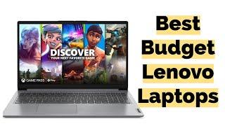 The Best Budget Lenovo Laptops of 2024