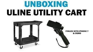 Assembling Uline Rubbermaid Cart - Filmed with iPhone 7 | Unboxing 101