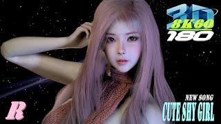 Cute Shy Girl, Experience 8K 3D VR180, Dance, ダンス, KPOP, MMD, VaM, 3DVR, 8K