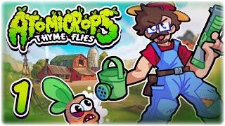 GUNGEON MEETS FARMING!! | Steam Release Gameplay | Let's Play Atomicrops: Thyme Flies | Part 1