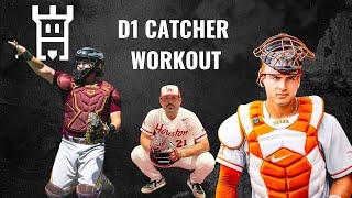 College Catcher Offseason Workout