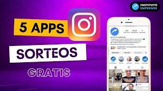 5 Apps Gratis para hacer SORTEOS en INSTAGRAM