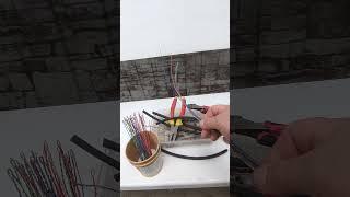 Как я делаю подвязки для винограда. Простые и очень долговечные... #виноград #дача #grape