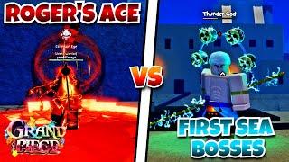 [GPO] Roger's Ace VS All First Sea Bosses