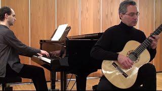 Schubert "Arpeggione" (1°mvt) Christian de Chabot, guitare Damien Lehman, piano