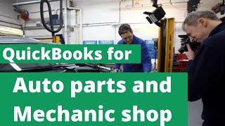 QuickBooks for Auto Parts Shop  - Best Accounting Software for Auto Repair Mechanics