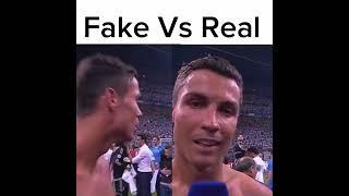 REAL VS FAKE (PT-2) #ronaldo #youtubeshorts