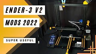 Ender 3 v2 mods 2022 | Ender 3 v2 Upgrades | Ender 3 v2 Mods Reddit | Ender 3 v2 mods Thingiverse