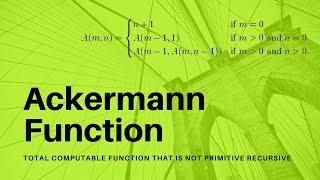 Ackermann Function