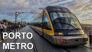  Porto Metro - Underground Light Rail in Porto (2021) (4K)