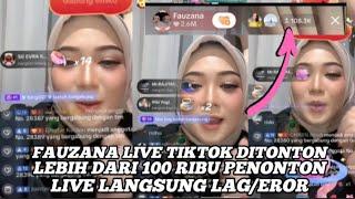 FAUZANA LIVE DITONTON LEBIH DARI 100RIBU PENONTON,LIVE NYA SAMPAI LAG/ERROR